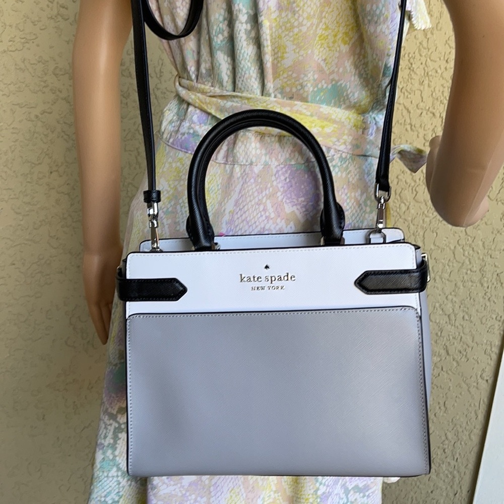 Kate Spade Staci Colorblock Medium Satchel - Picture 11 of 16